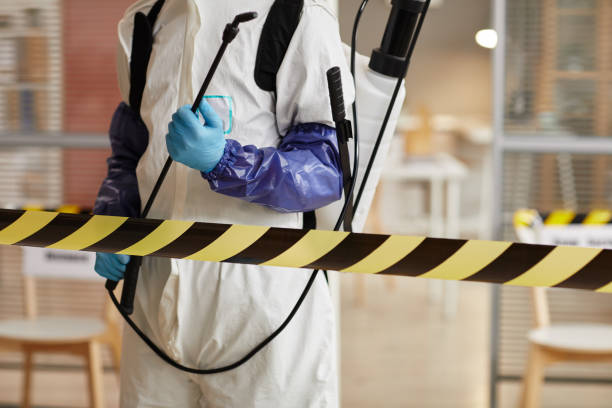 Professional Trauma Scene Cleanup technician working in Unionville Center, OH